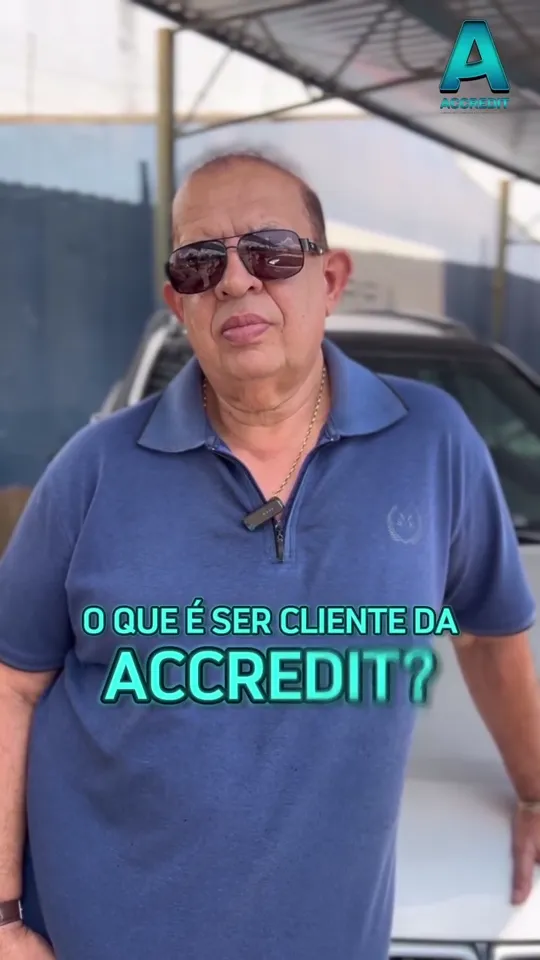 Cliente da Accredit contando como é ser atendido pela empresa